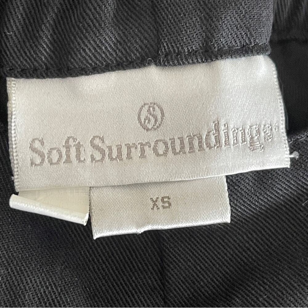Soft Surroundings Wide Leg Crop Sailor Pant Tencel Black Size XS - Picture 4 of 5